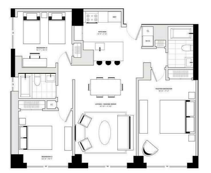 301 West 53rd Street 23K Clinton New York NY 10019
