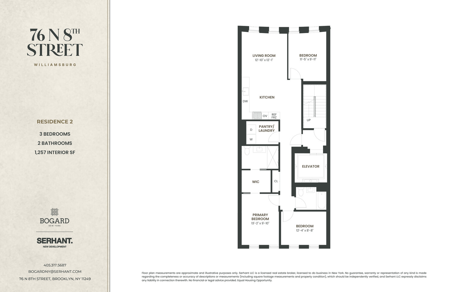 76 North 8th Street 2 Williamsburg Brooklyn NY 11211