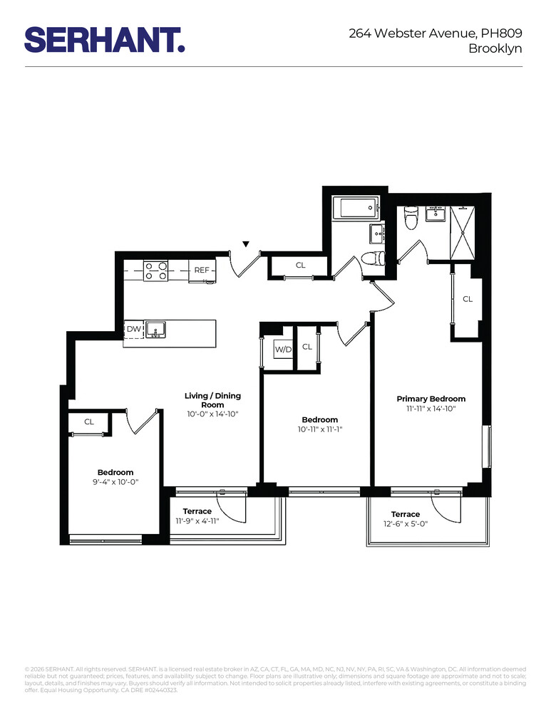264 Webster Avenue PH809 Kensington Brooklyn NY 11230