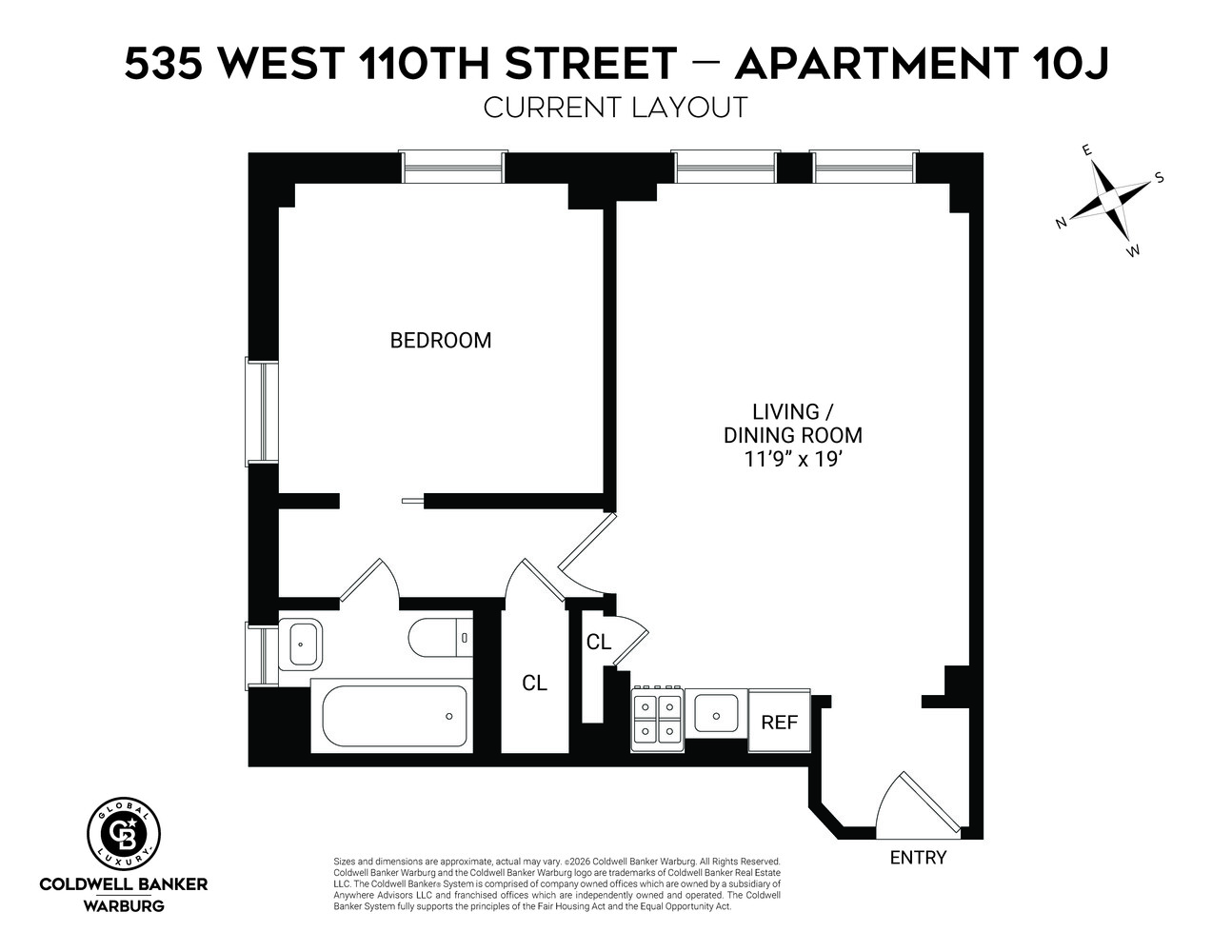 535 West 110th Street 10J Morningside Heights New York NY 10025