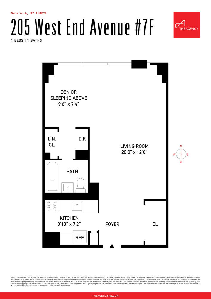 205 West End Avenue 7F Lincoln Square New York NY 10023