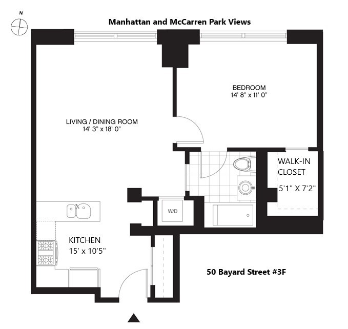 50 Bayard Street 3F Williamsburg Brooklyn NY 11211