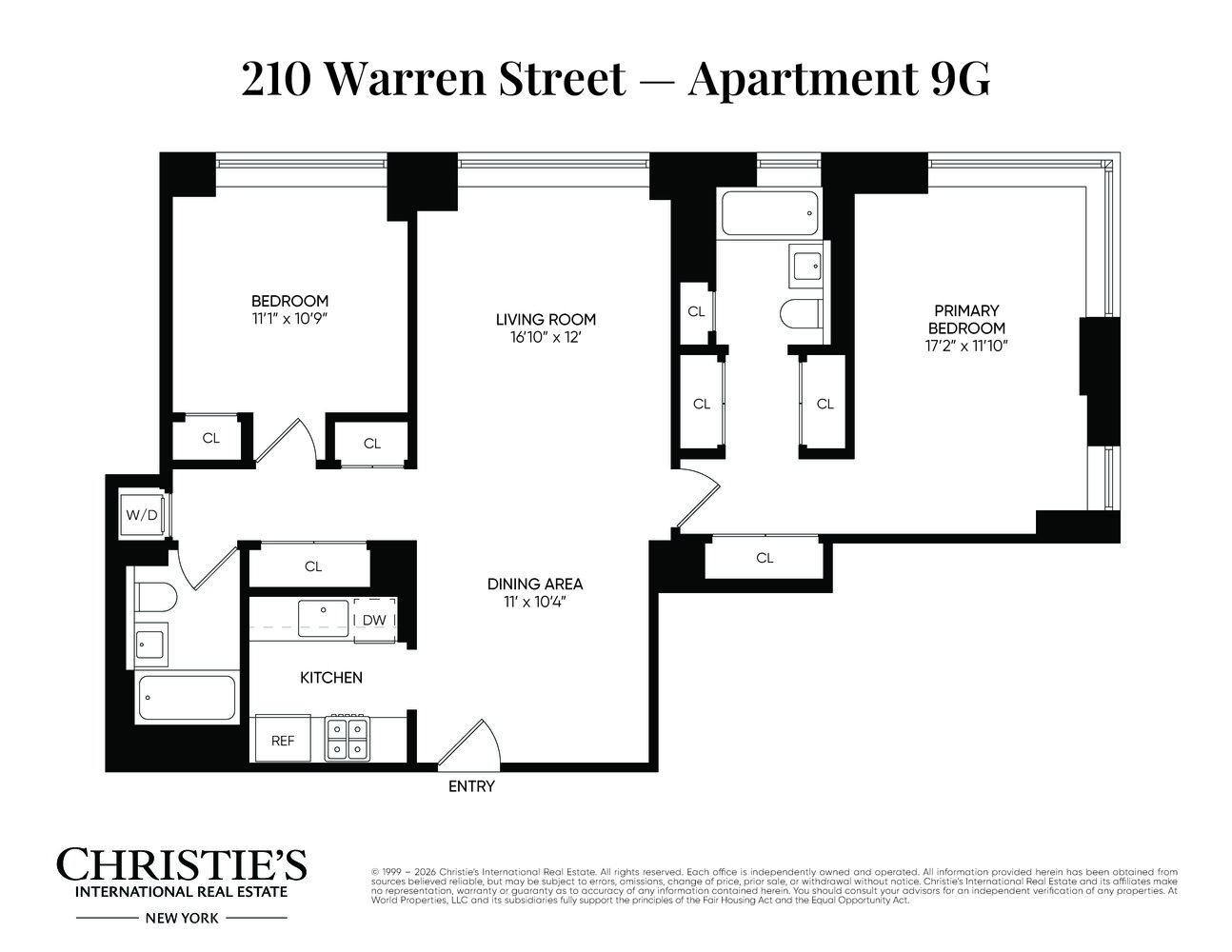 210 Warren Street 9G Battery Park City New York NY 10282