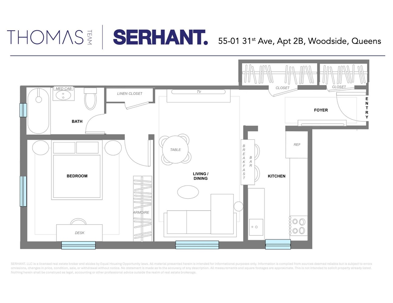55-01 31st Avenue 2B Woodside Queens NY 11377