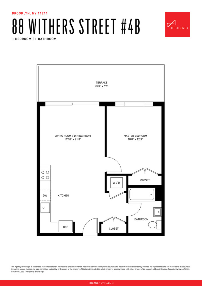 88 Withers Street 4B Williamsburg Brooklyn NY 11211