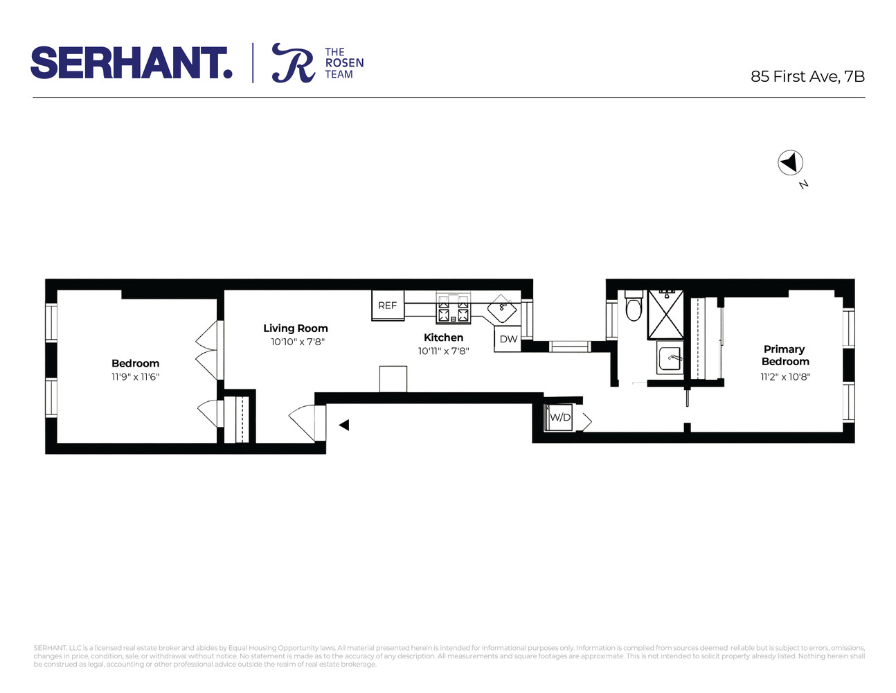 85 First Avenue 7B E. Greenwich Village New York NY 10003