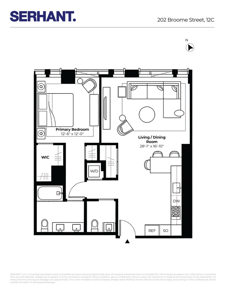 202 Broome Street 12C Lower East Side New York NY 10002