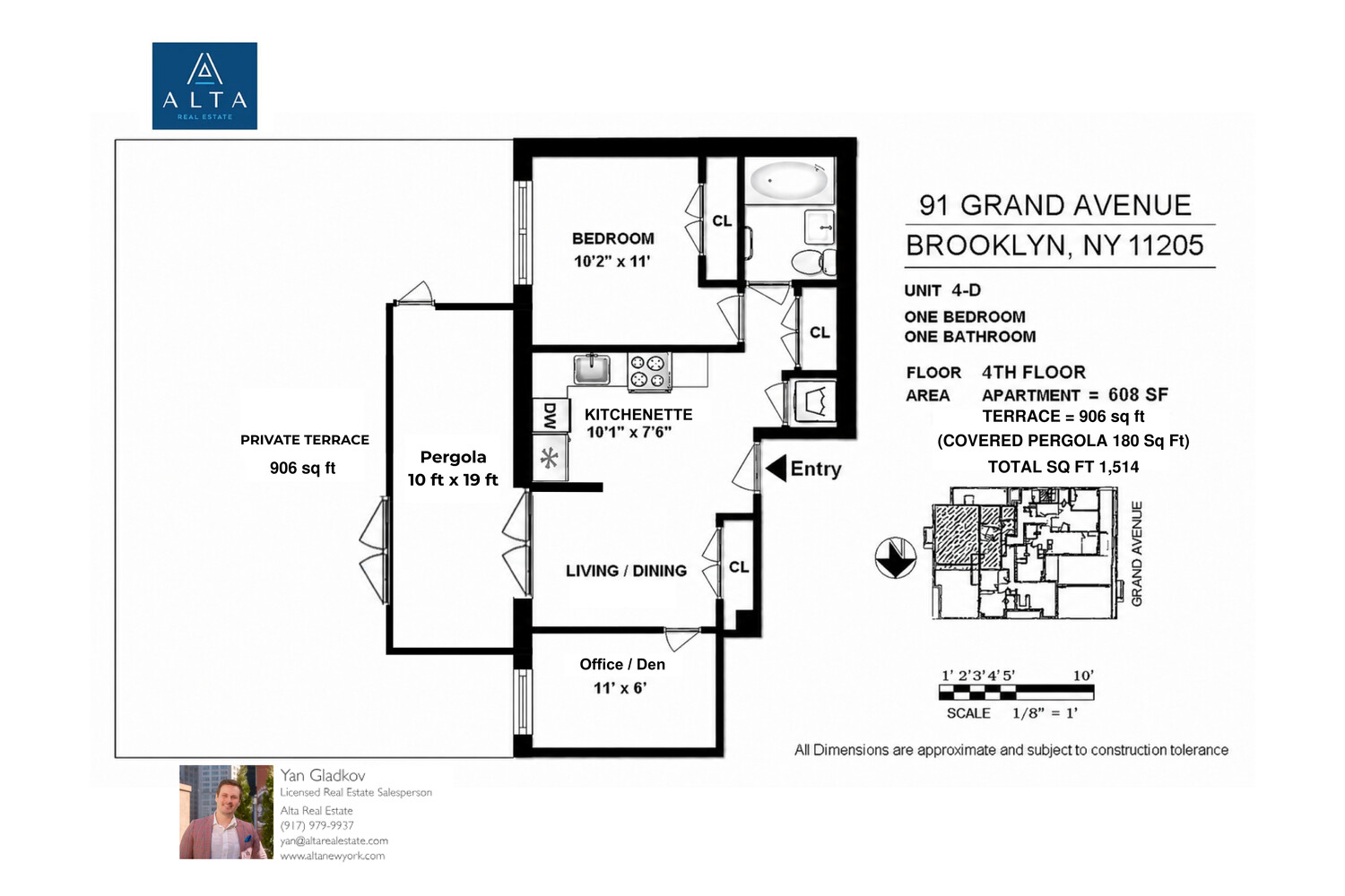 91 Grand Avenue Clinton Hill Brooklyn NY 11205
