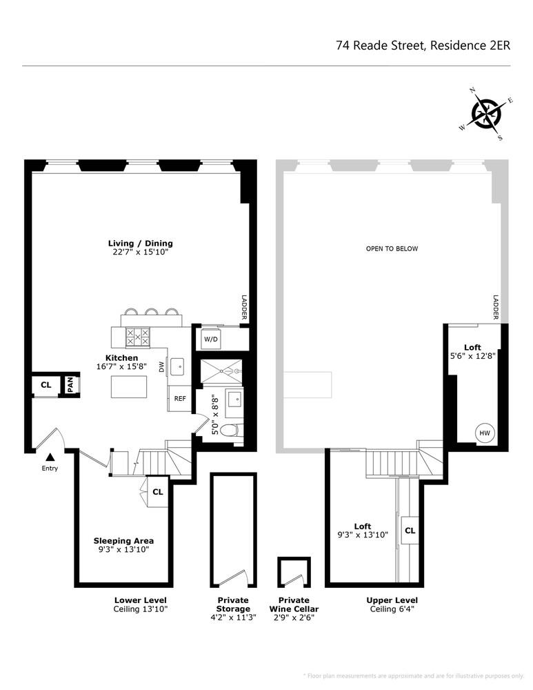 74 Reade Street 2ER Tribeca New York NY 10007