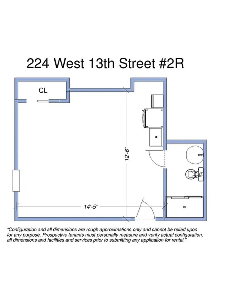 224 West 13th Street 2R W. Greenwich Village New York NY 10011
