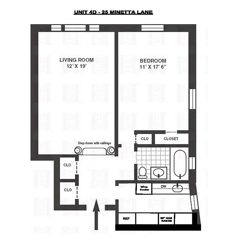 25 Minetta Lane 4D Greenwich Village New York NY 10012