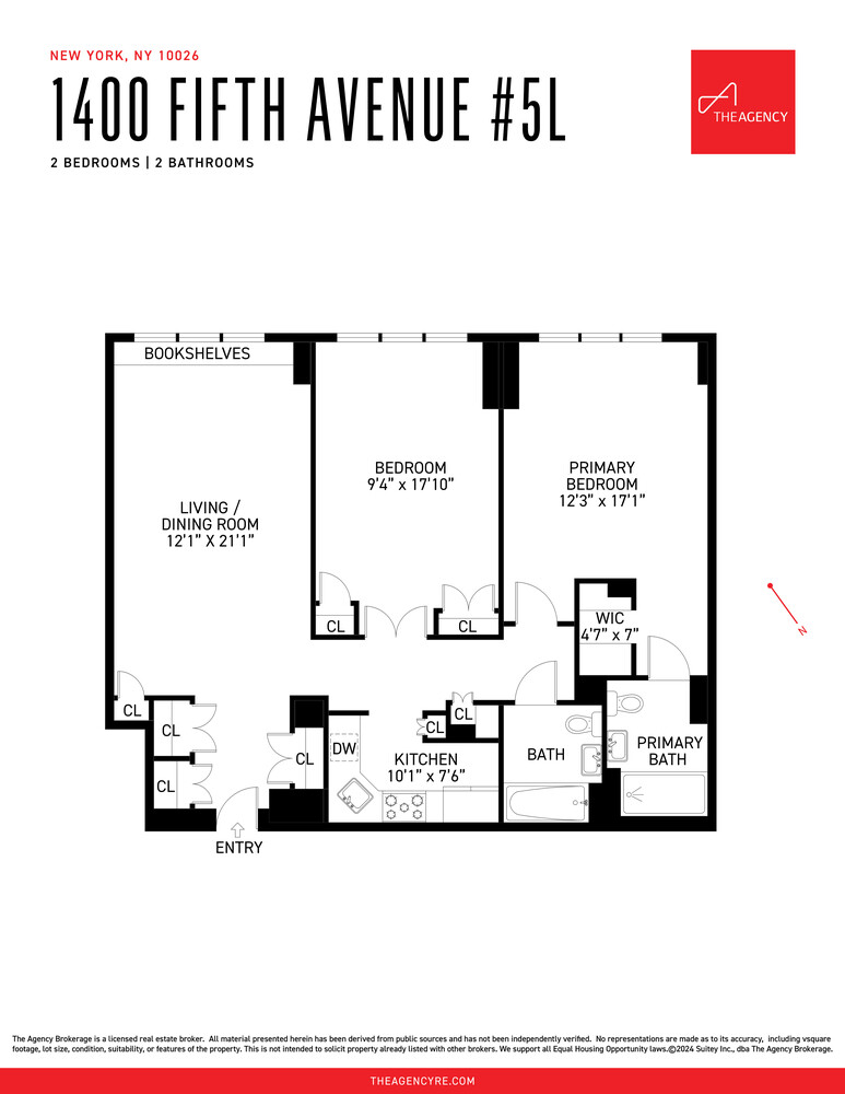 1400 Fifth Avenue 5L West Harlem New York NY 10026