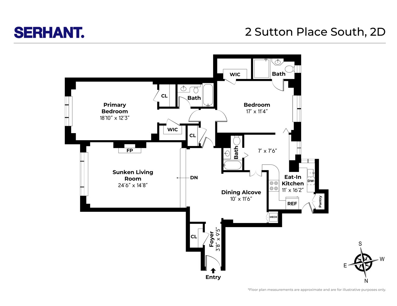 2 Sutton Place South 2D Sutton Place New York NY 10022