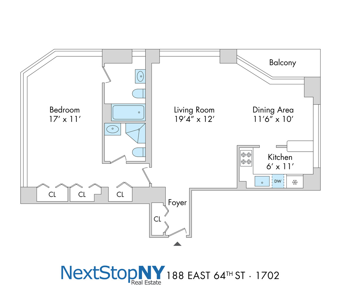188 East 64th Street 1702 Upper East Side New York NY 10065