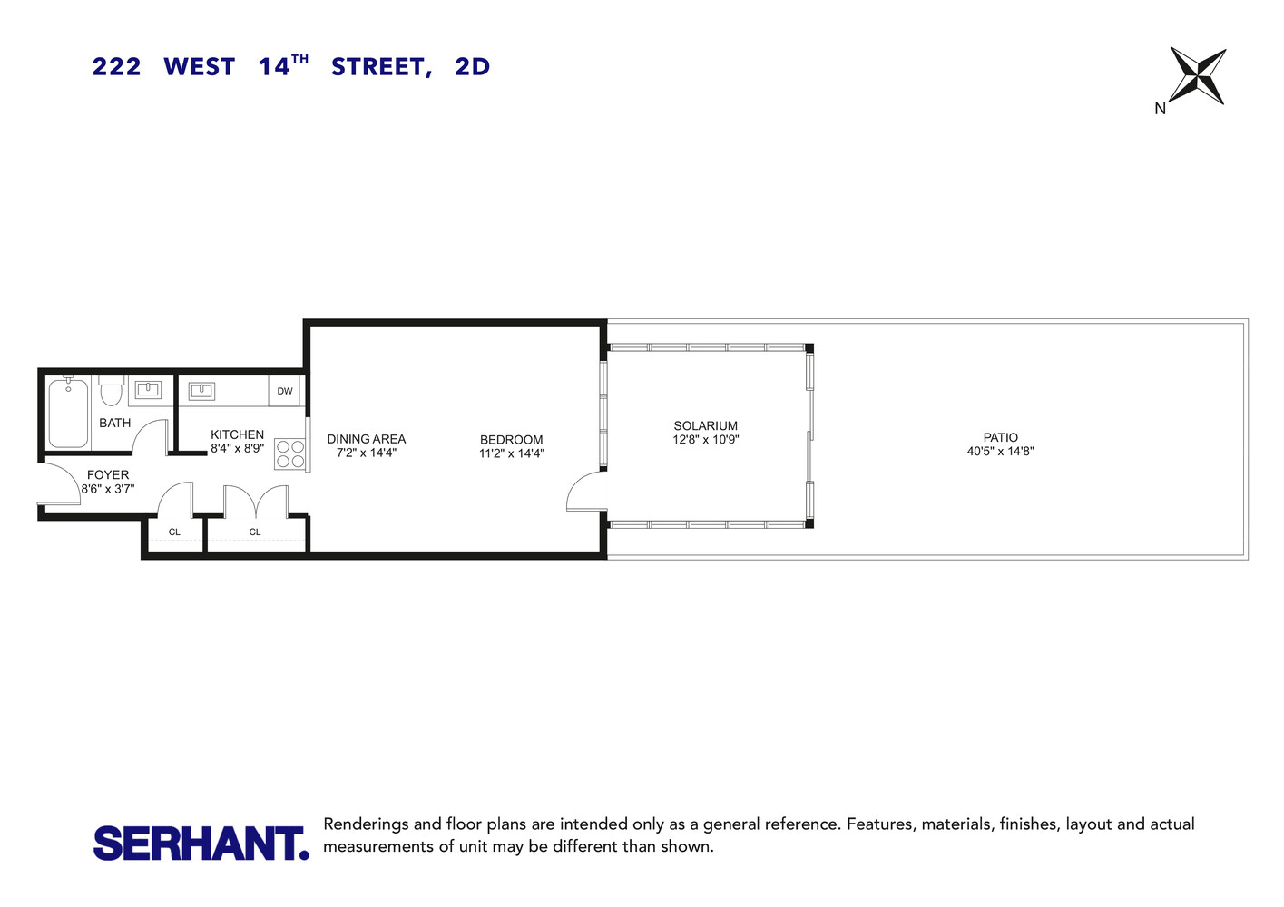 222 West 14th Street 2D W. Greenwich Village New York NY 10011