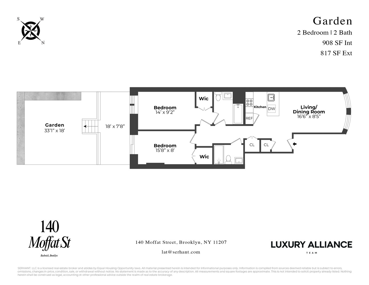 140 Moffat Street GDN Bushwick Brooklyn NY 11207