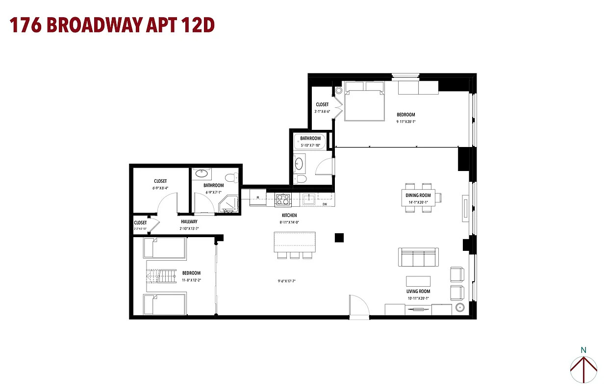176 Broadway 12D Financial District New York NY 10038