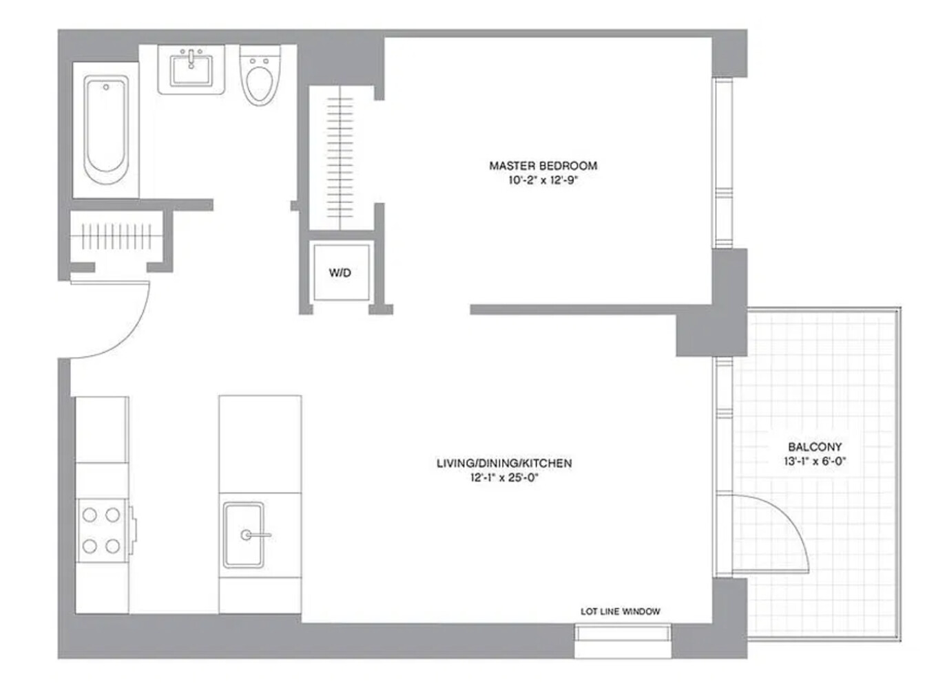 505 West 43rd Street 6D Clinton New York NY 10036