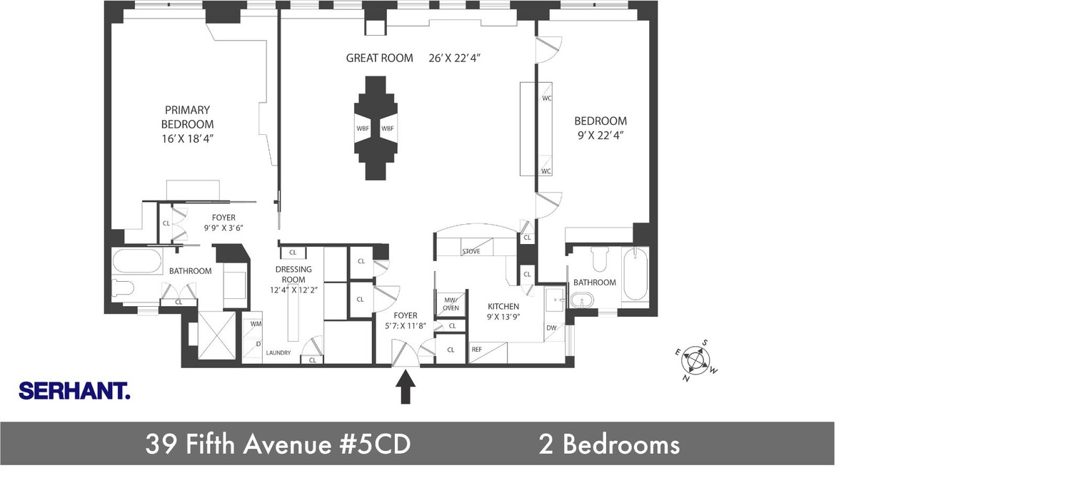 39 Fifth Avenue 5CD Greenwich Village New York NY 10003