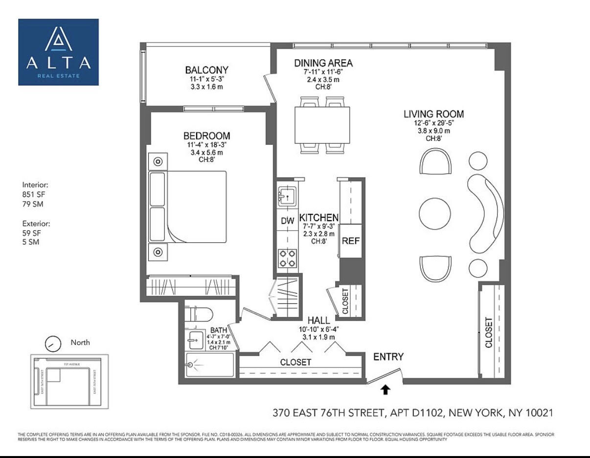 370 East 76th Street B1102 Upper East Side New York NY 10021
