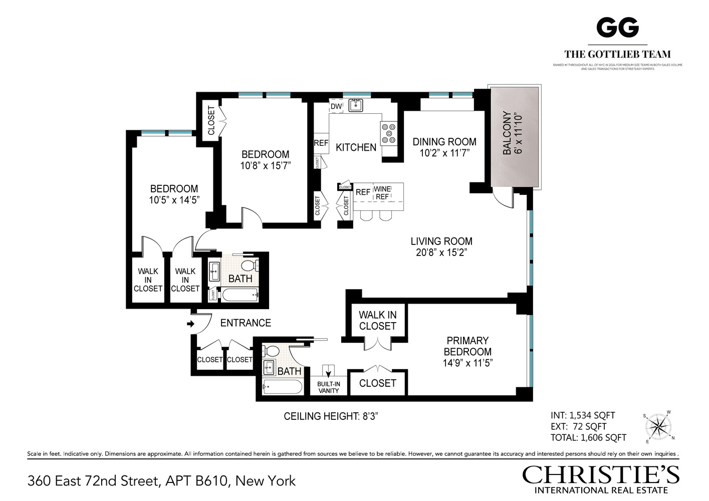 360 East 72nd Street B610 Upper East Side New York NY 10021