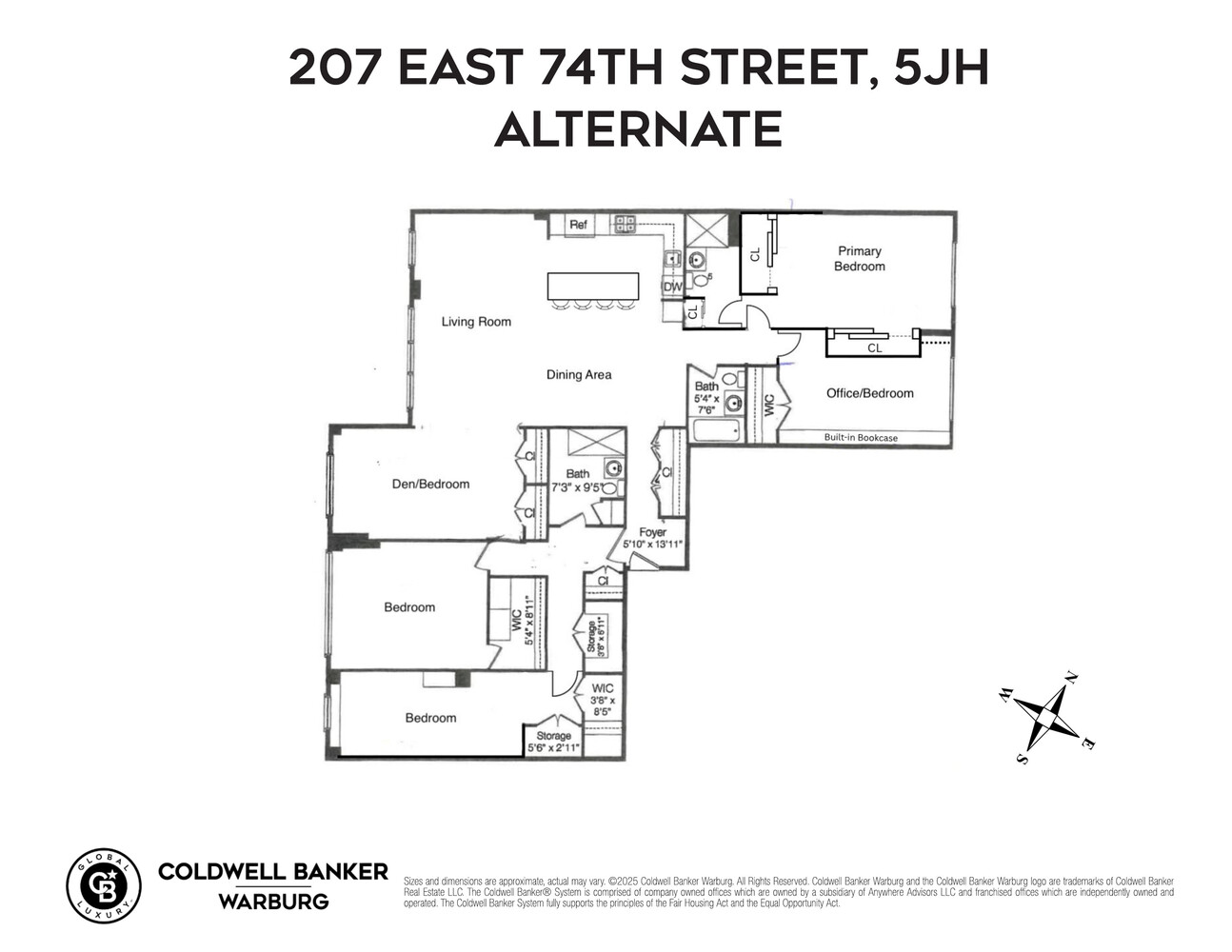 207 East 74th Street 5JH Upper East Side New York NY 10021
