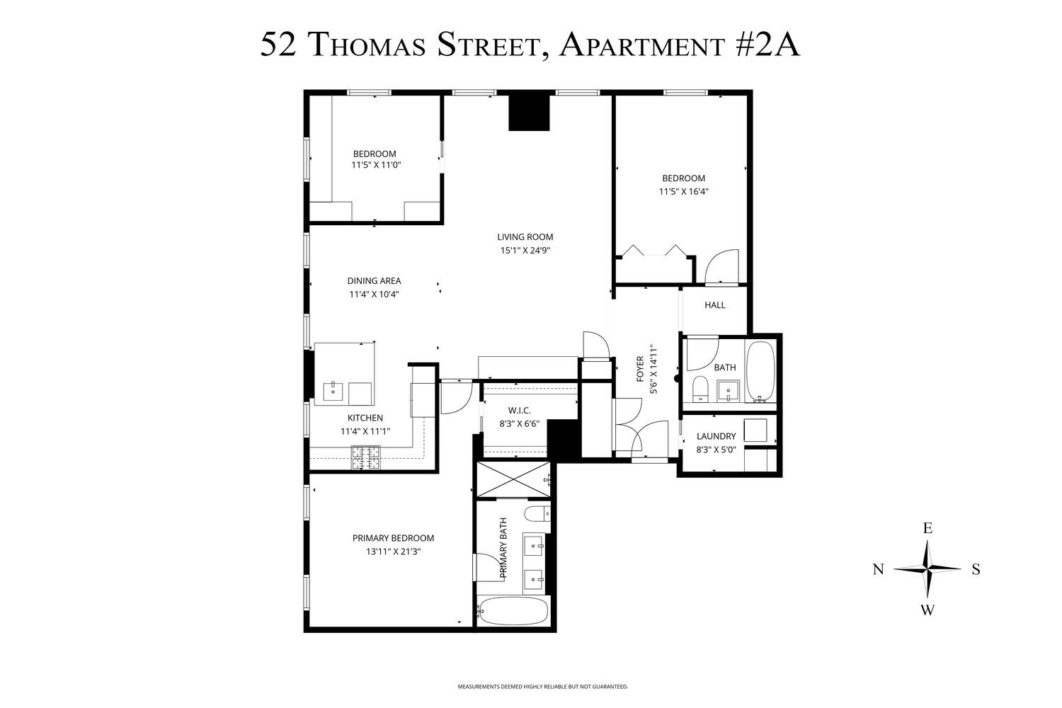 52 Thomas Street 2A Tribeca New York NY 10013