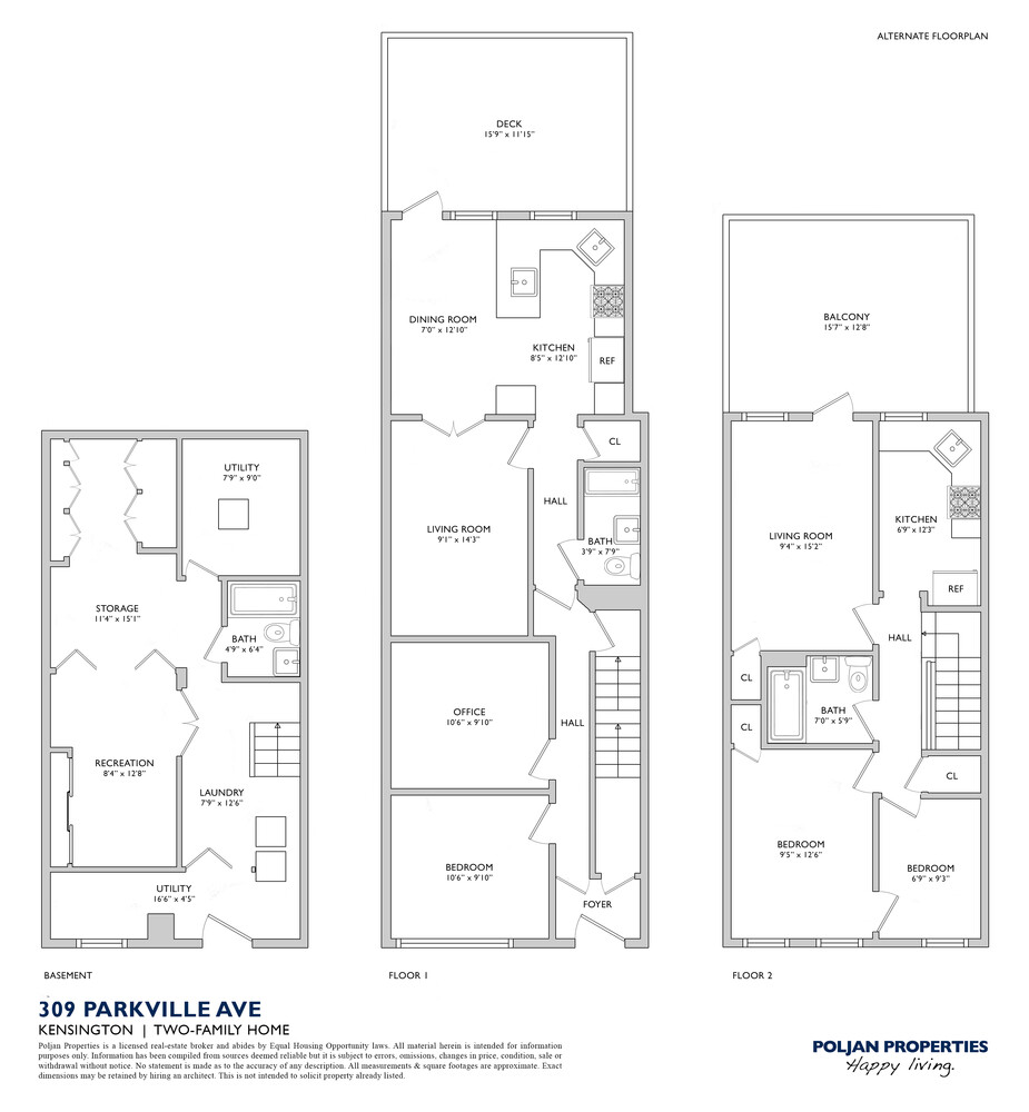 309 Parkville Avenue Kensington Brooklyn NY 11230