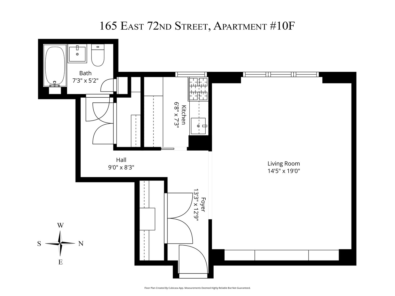 165 East 72nd Street 10F Upper East Side New York NY 10021