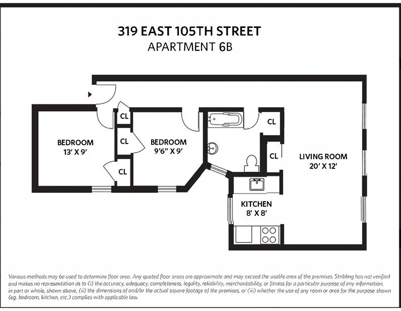 319 East 105th Street 6B East Harlem New York NY 10029