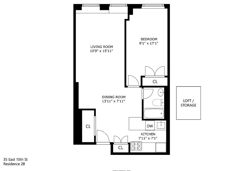 35 East 10th Street 2B Greenwich Village New York NY 10003