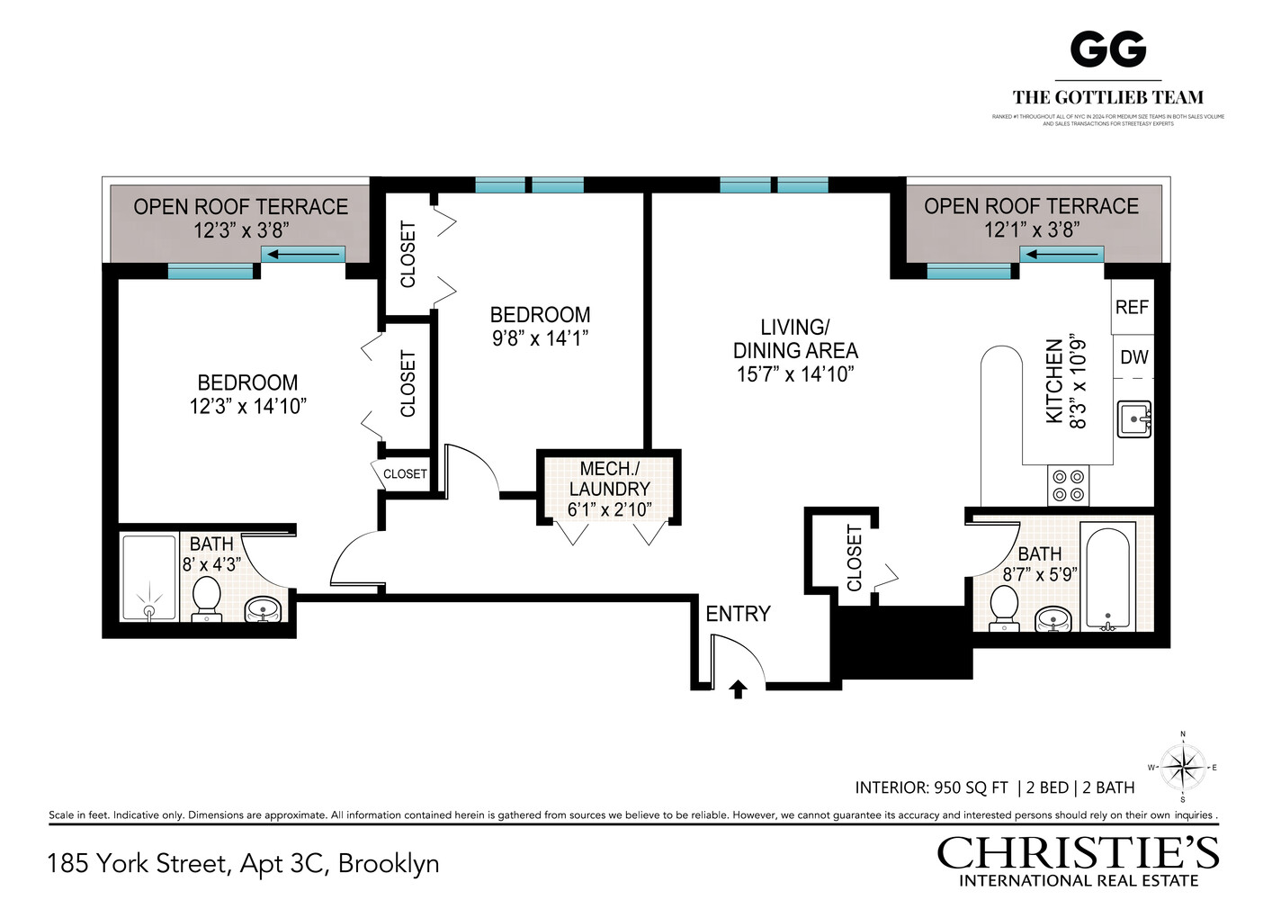 185 York Street 3C Dumbo Brooklyn NY 11201