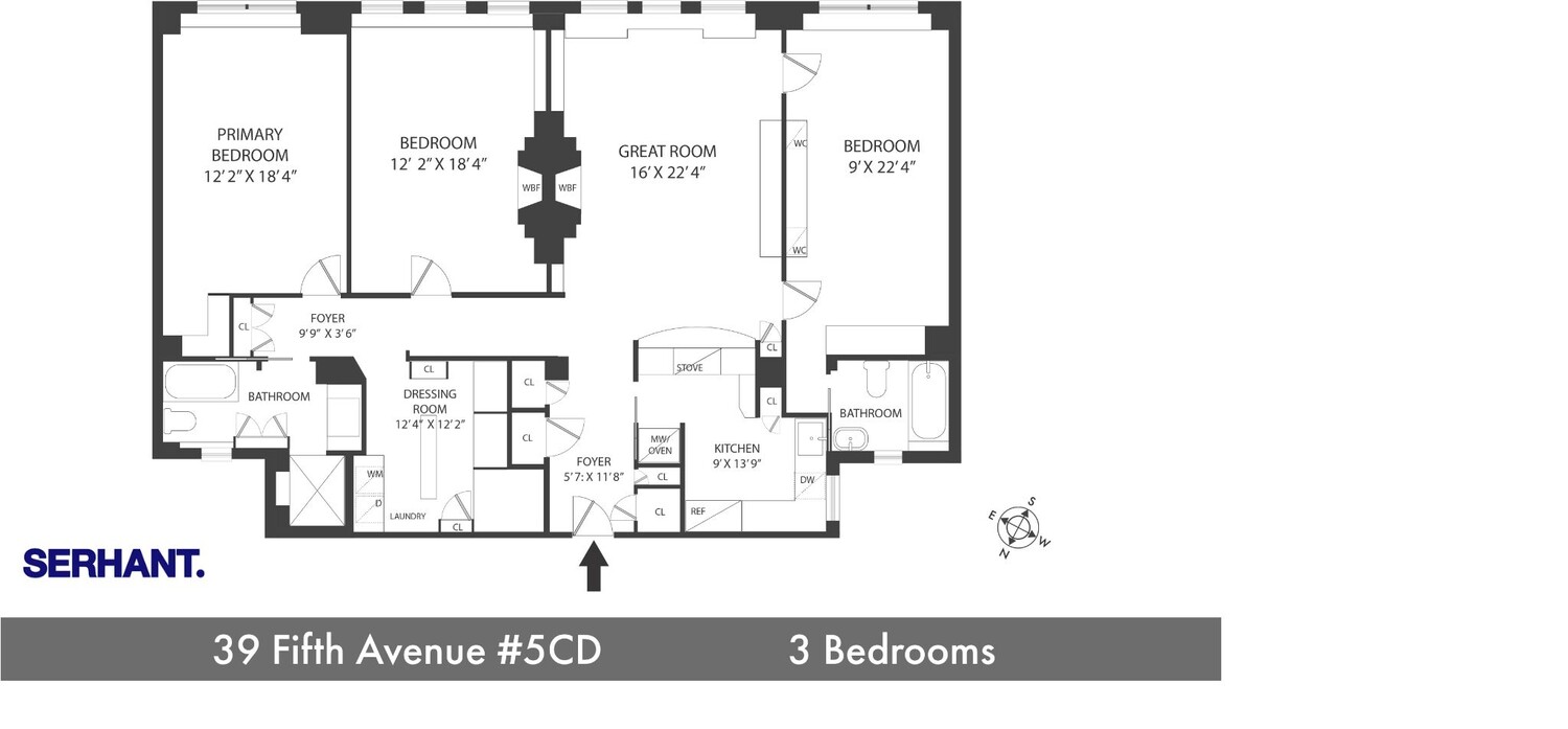 39 Fifth Avenue 5CD Greenwich Village New York NY 10003