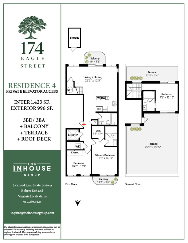 174 Eagle Street PH Greenpoint Brooklyn NY 11222