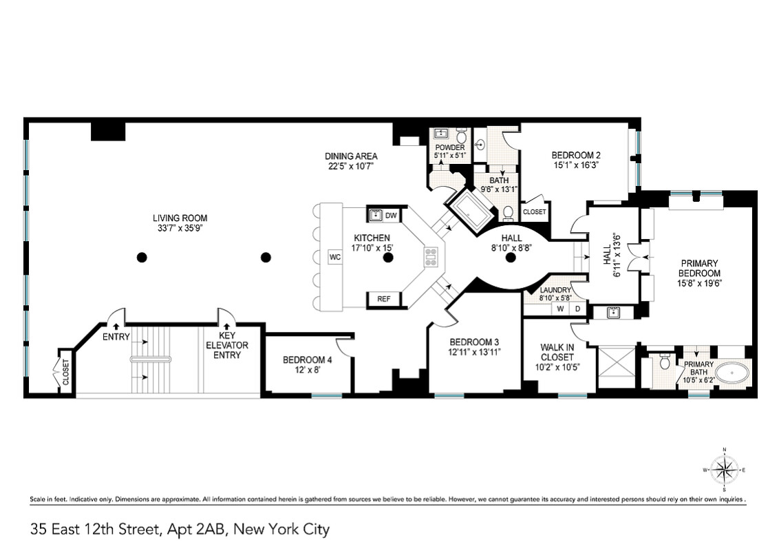 35 East 12th Street 2AB Greenwich Village New York NY 10003