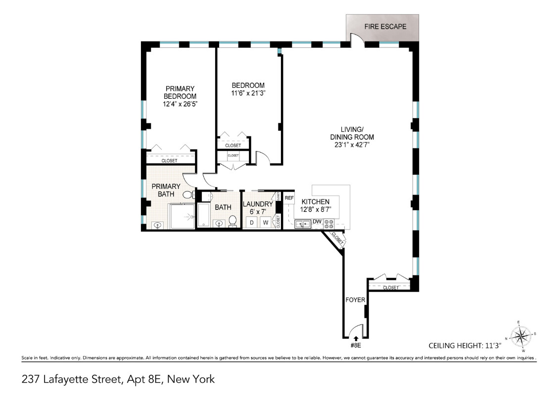 237 Lafayette Street 8E Little Italy New York NY 10012
