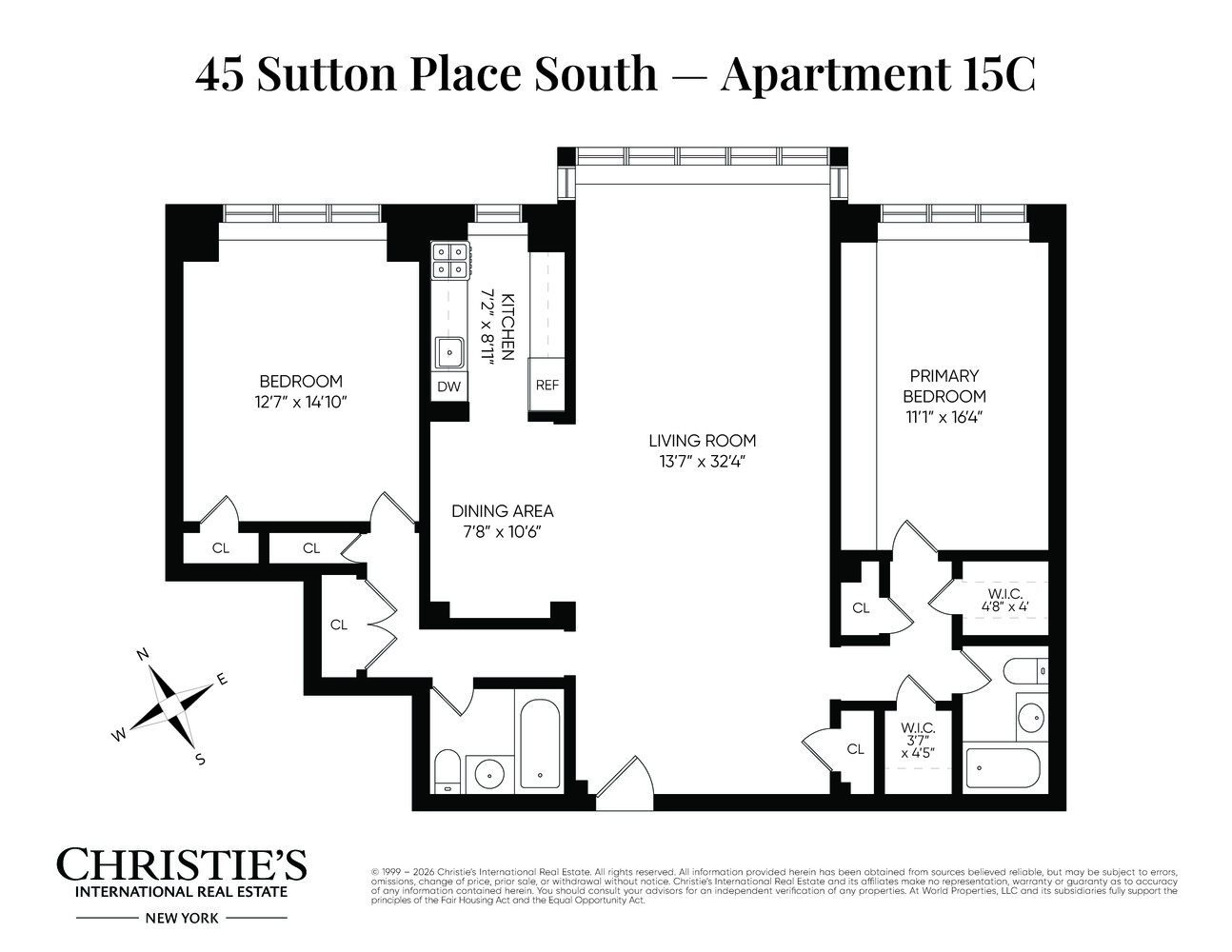 45 Sutton Place South 15C Sutton Place New York NY 10022