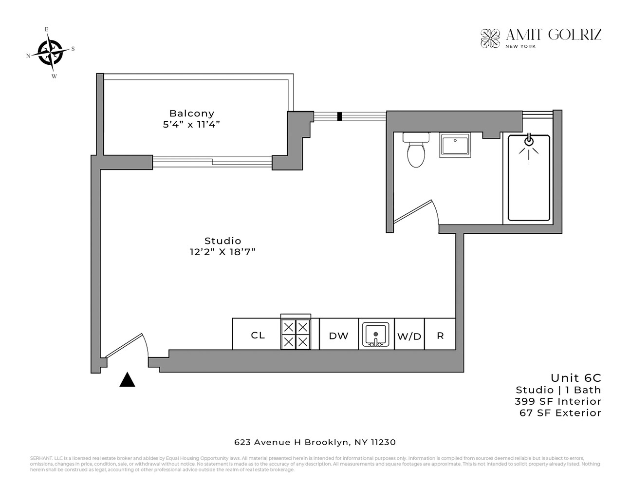623 Avenue H 6C Ocean Parkway Brooklyn NY 11230