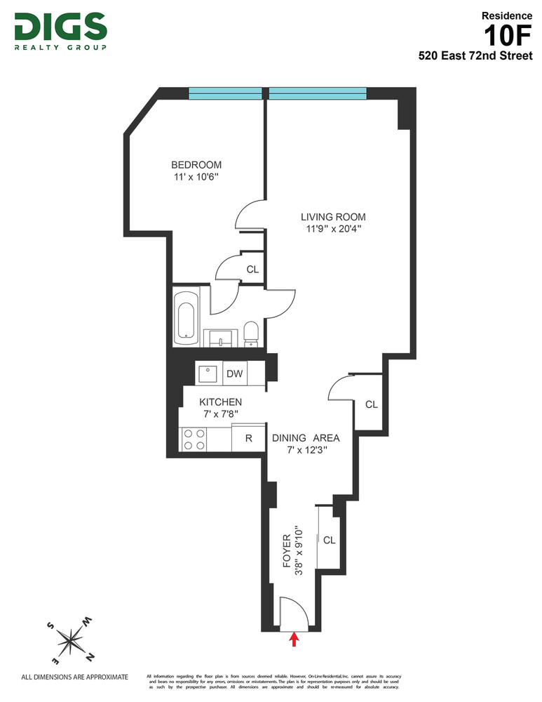 520 East 72nd Street 10F Upper East Side New York NY 10021