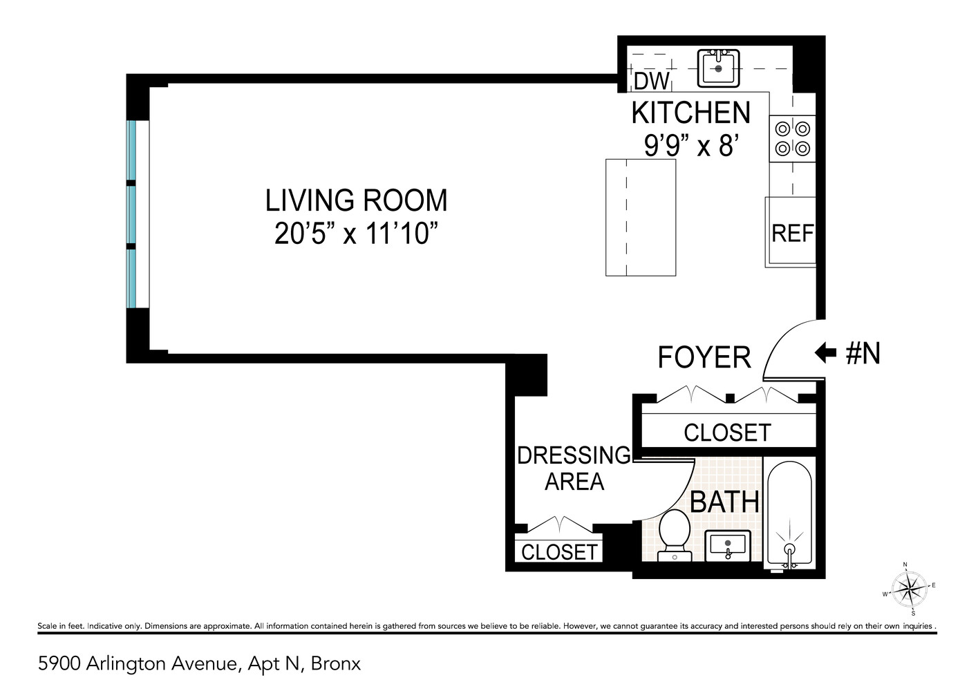 5700 Arlington Avenue 22N Riverdale Bronx NY 10471