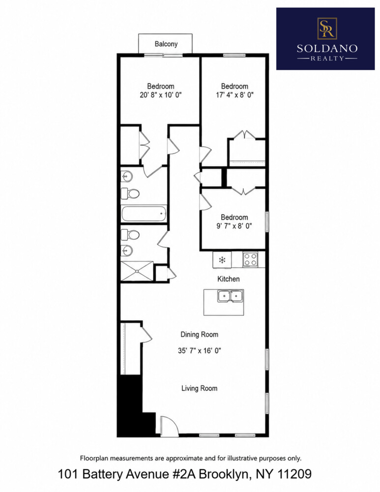 101 Battery Avenue 2A Fort Hamilton Brooklyn NY 11209