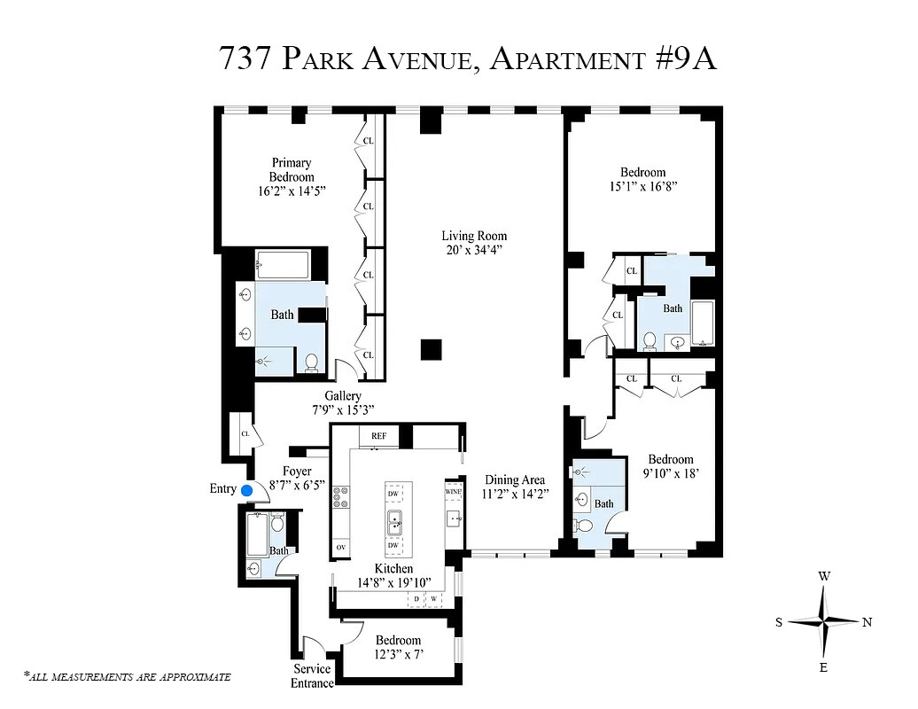 737 Park Avenue 9A Upper East Side New York NY 10021