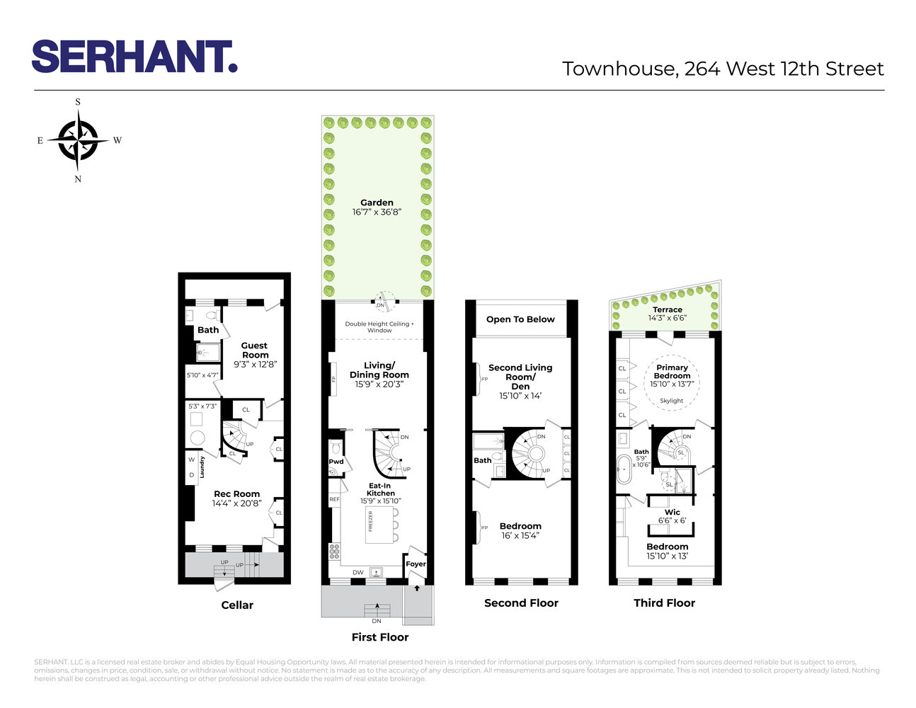 264 West 12th Street W. Greenwich Village New York NY 10014