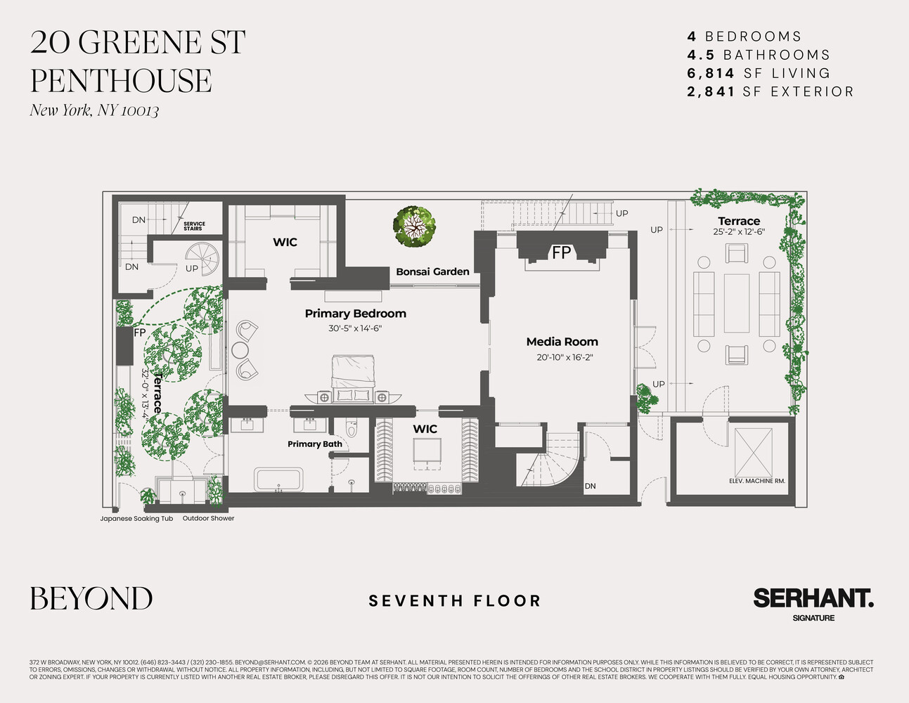 20 Greene Street PENTHOUSE Soho New York NY 10013
