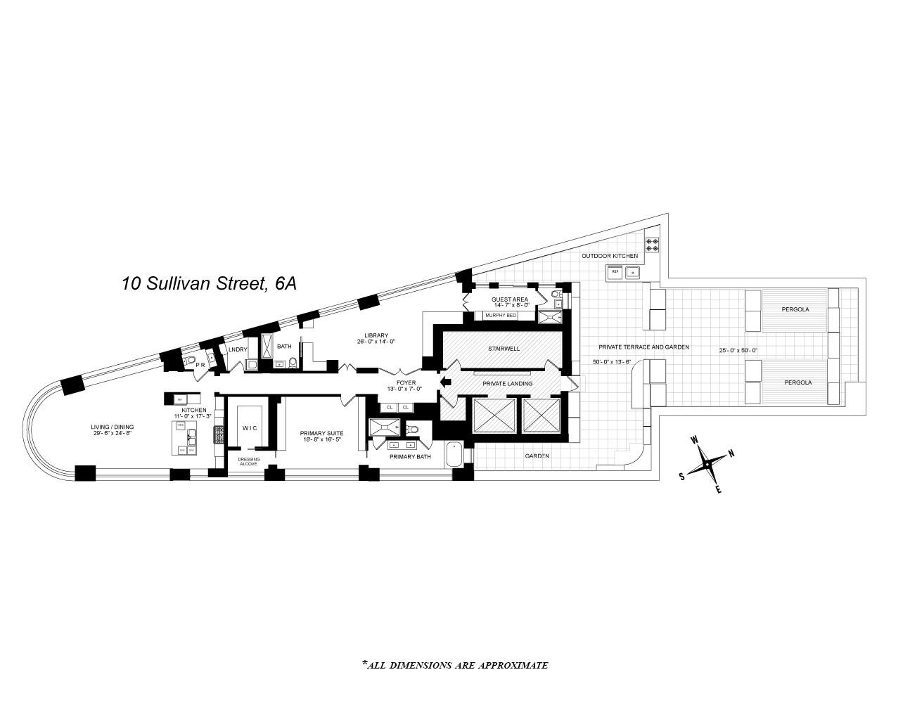 10 Sullivan Street 6A Soho New York NY 10012