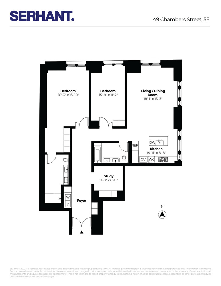 49 Chambers Street 5E Tribeca New York NY 10007