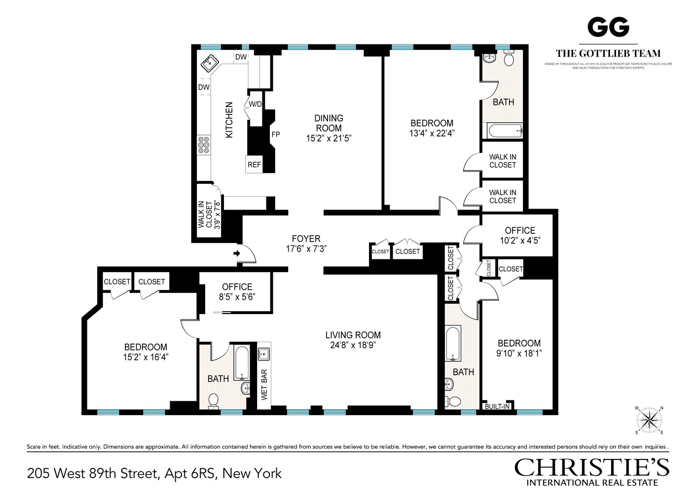 205 West 89th Street 6RS Upper West Side New York NY 10024