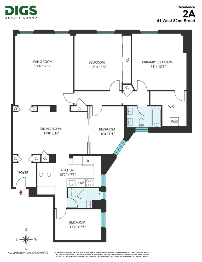 41 West 82nd Street 2A Upper West Side New York NY 10024