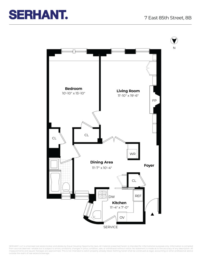 7 East 85th Street 8B Upper East Side New York NY 10028