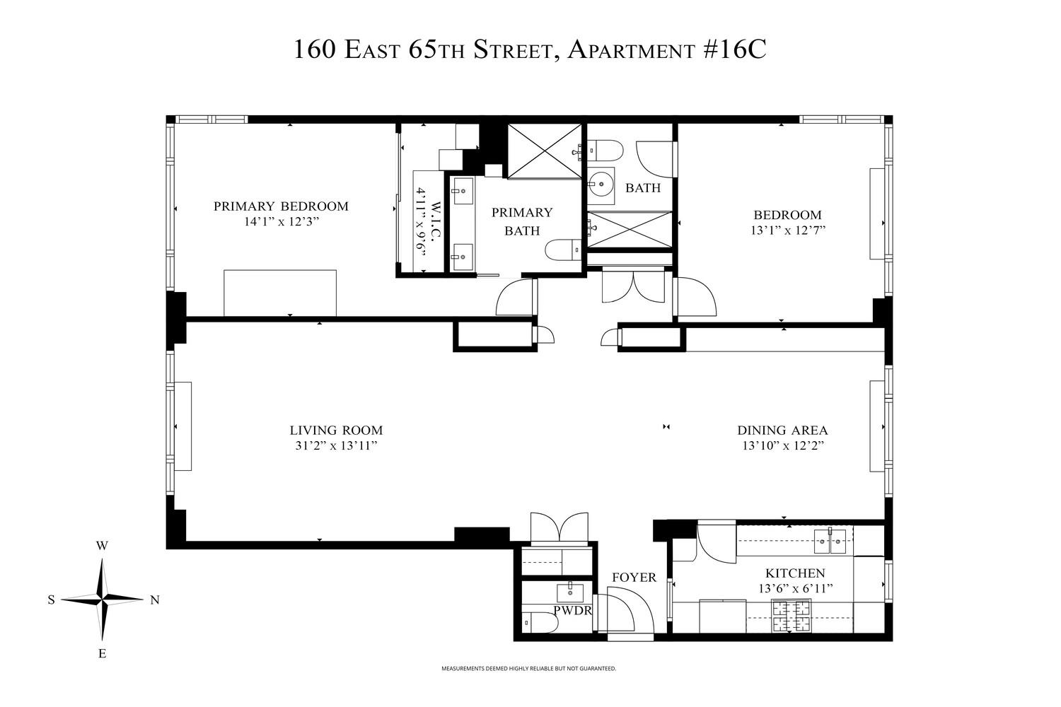 160 East 65th Street 16C Upper East Side New York NY 10065